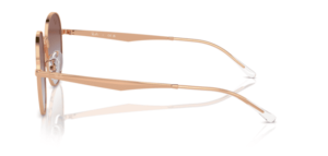 Patillas originales Ray-Ban RB3727D, color 9202 · Rosa oro