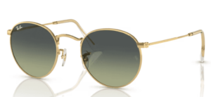 Gafas de sol Ray-Ban 3447 ROUND METAL, color 001/BH · Arista oro