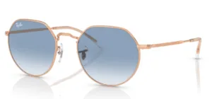 Gafas de Sol Ray-Ban 3565 JACK, color 92023F · Rosa oro