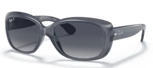Ray-Ban RB4101 JACKIE OHH, color 659278 · Transparente azul