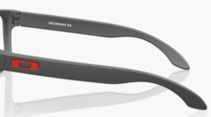 Patillas originales Oakley OO8156 Holbrook RX, color 09 · Satinado claro steel