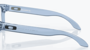 Patillas originales Oakley OO8156 Holbrook RX, color 12 · Transparente azul