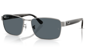Lentes originales Ray-Ban RB3750, color R5 · Azul
