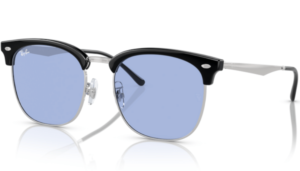 Lentes originales Ray-Ban RB4418D, color 80 · Azul oscuro · plástico