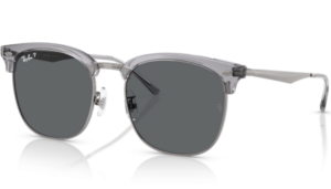 Lentes originales Ray-Ban RB4418D, color 81 · Gris polarizado · plástico
