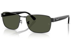 Lentes originales Ray-Ban RB3750, color 31 · Verde