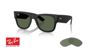 Lentes originales Ray-Ban RB4840S, color 71 · Verde oscuro · plástico