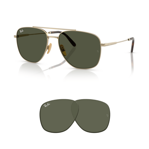 Cristales Ray-Ban RB8097 William Titanium originales