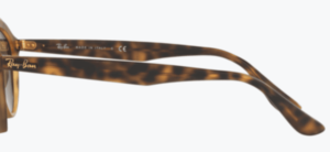 Patillas originales Ray-Ban RB4257 New Gatsby II, color 6092 · Habana mate