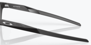 Patillas originales Oakley OO8173 Activate, color 07 · Negro satinado