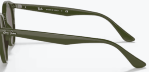Patillas originales Ray-Ban RB2180, color 6575 · Verde