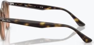 Patillas originales Ray-Ban RB2180, color 6788 · Turtledove