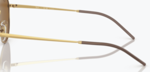 Patillas originales Ray-Ban RB3589, color 9250 · Oro