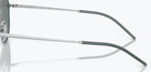 Patillas originales Ray-Ban RB3589, color 9251 · Plata