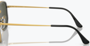 Patillas originales Ray-Ban RB3648M The Marshal II, color 9239 · Oro
