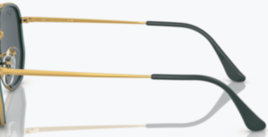 Patillas originales Ray-Ban RB3648M The Marshal II, color 9241 · Oro