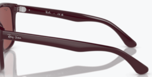Patillas originales Ray-Ban RB4147 Boyfriend, color 6718 · Bordeaux