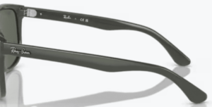 Patillas originales Ray-Ban RB4147 Boyfriend, color 6719 · Verde