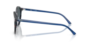 Patillas originales Ray-Ban RB2230 Bernard, color 1420 · Transparente shade fantasy azul