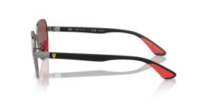 Patillas originales Ray-Ban RB3794M, color F001 · Gunmetal