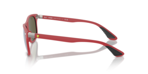 Patillas originales Ray-Ban RB4607M, color F628 · Rojo