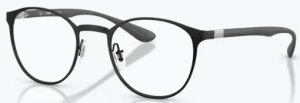 Patillas originales Ray-Ban RB6355, color 3199 · Negro mate