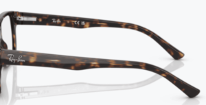 Patillas originales Ray-Ban RB5268, color 2012 · Habana oscuro