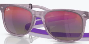 Cristales originales Ray-Ban RB9052S Junior JUNIOR NEW WAYFARER, color B1 · Azul & violeta