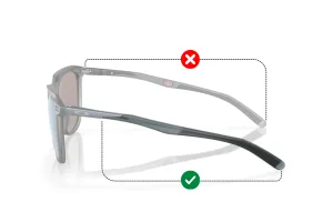 Patillas originales Oakley OO9286 Thurso, color 05 · Mate cristal negro