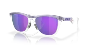 Patillas originales Oakley OO9289 Frogskins Hybrid, color 01 · Matte lilac/ Prizm Clear