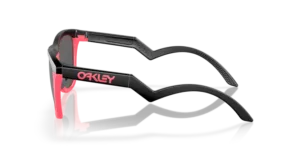 Patillas originales Oakley OO9289 Frogskins Hybrid, color 04 · Negro mate/ neon rosa