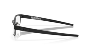 Patillas originales Oakley OO5038 Metal Plate, color 198 · Negro mate