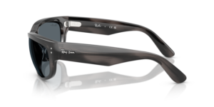 Patillas originales Ray-Ban RB2289 Mega Balorama, color 1404 · Rayado gris