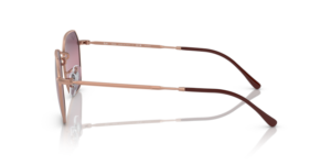 Patillas originales Ray-Ban RB3694 Jim, color 9202 · Rosa oro