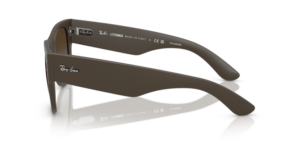 Patillas originales Ray-Ban RB4840S, color 6124 · Sand marrón