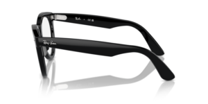 Patillas originales Ray-Ban RB2241V   Wayfarer Way, color 2000 · Negro