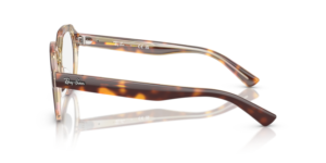 Patillas originales Ray-Ban RB7214 Gina, color 8402 · Habana claro sobre multicolour