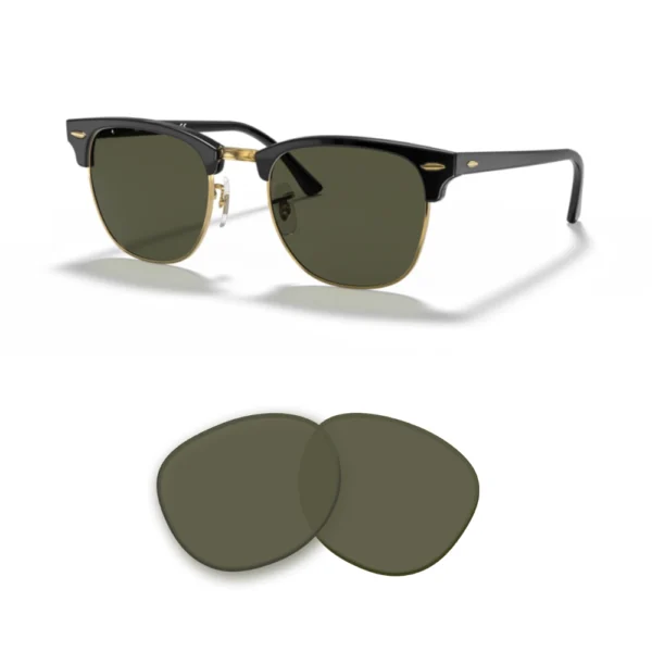 Lentes / Cristales Compatibles Ray-Ban 3016 Clubmaster