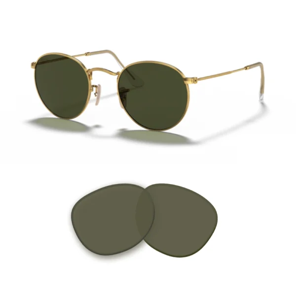 Lentes / Cristales Compatibles Ray-Ban 3447 Round Metal