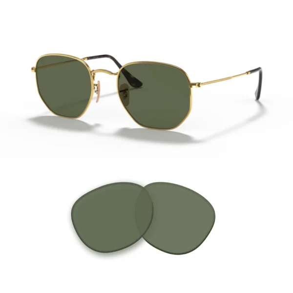 Lentes / Cristales Compatibles Ray-Ban 3548N Hexagonal