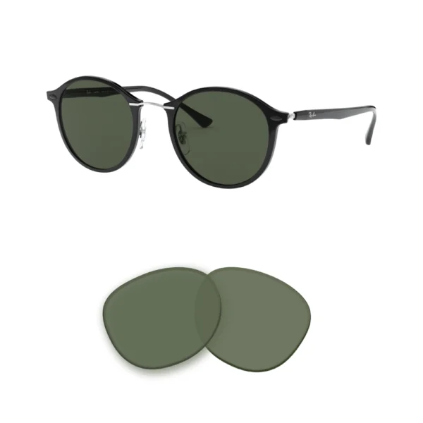 Lentes / Cristales Compatibles Ray-Ban 4242 Round II Light Ray