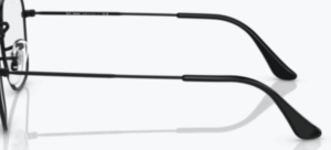 Patillas originales Ray-Ban RB3857 Frank, color 002 · Negro