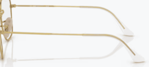 Patillas originales Ray-Ban RB3857 Frank, color 001 · Arista