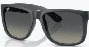 Lentes originales Ray-Ban RB4165 Justin, color 11 · Gris degradado · plástico