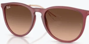 Lentes originales Ray-Ban RB4171 Erika, color A5 · Rosa/marrón degradado · plástico