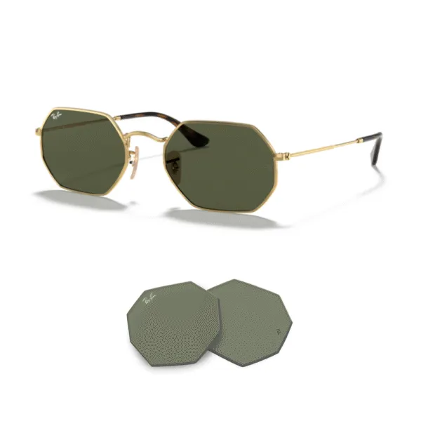 Cristales Ray-Ban 3556N Octogonal Originales