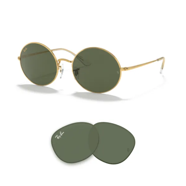 Cristales Ray-Ban RB1970 Oval originales