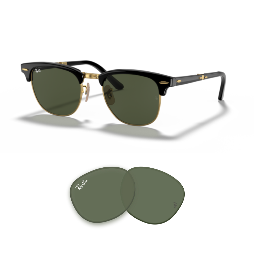 Cristales Ray-Ban 2176 CLUBMASTER PLEGABLES Originales