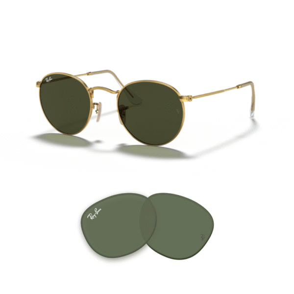 Cristales Ray-Ban 3447 Round Metal Originales