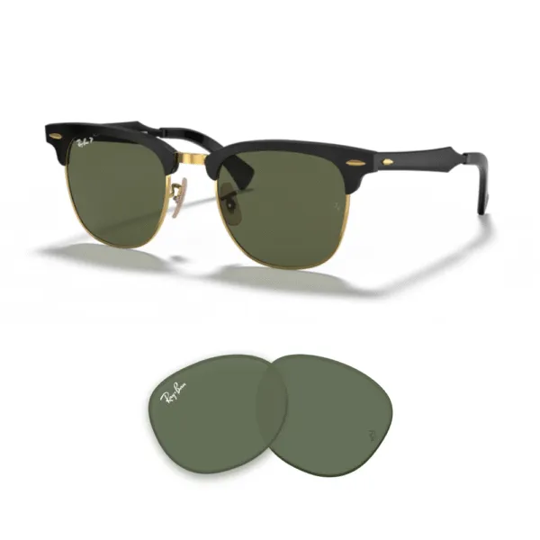 Cristales Ray-Ban 3507 CLUBMASTER ALUMINUM Originales